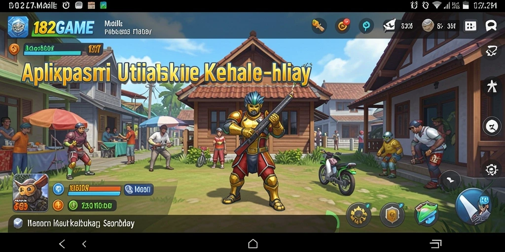 Tampilan aplikasi 182GAME yang intuitif dan ramah pengguna.
