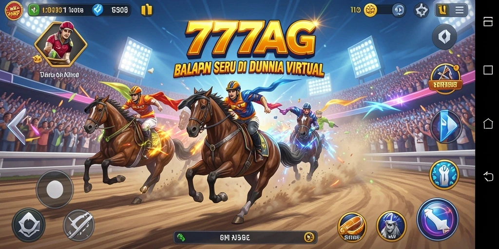 Gameplay Racing yang mendebarkan dan penuh adrenalin di 777AG.