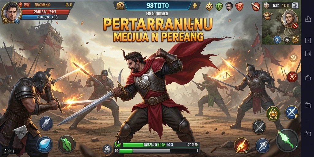 Gameplay 98TOTO yang seru dengan intensitas tinggi.