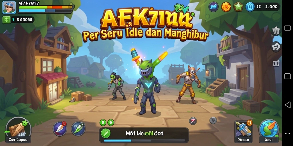Tampilan gameplay AFK77 yang menarik dan penuh aksi.