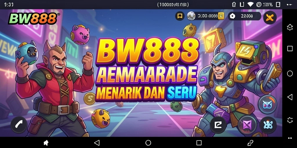 Gameplay BW888 yang seru dan menggugah selera.