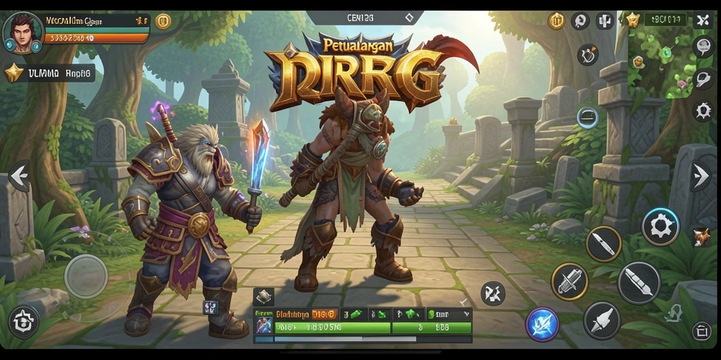 Tampilan gameplay CERI123 yang menakjubkan dan penuh aksi.