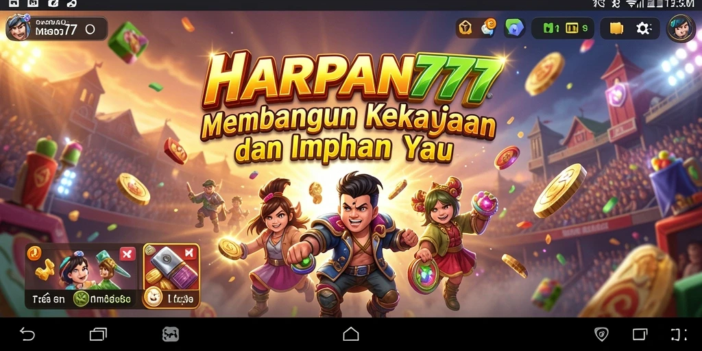 Tampilan gameplay HARAPAN777 yang menarik dan penuh strategi.