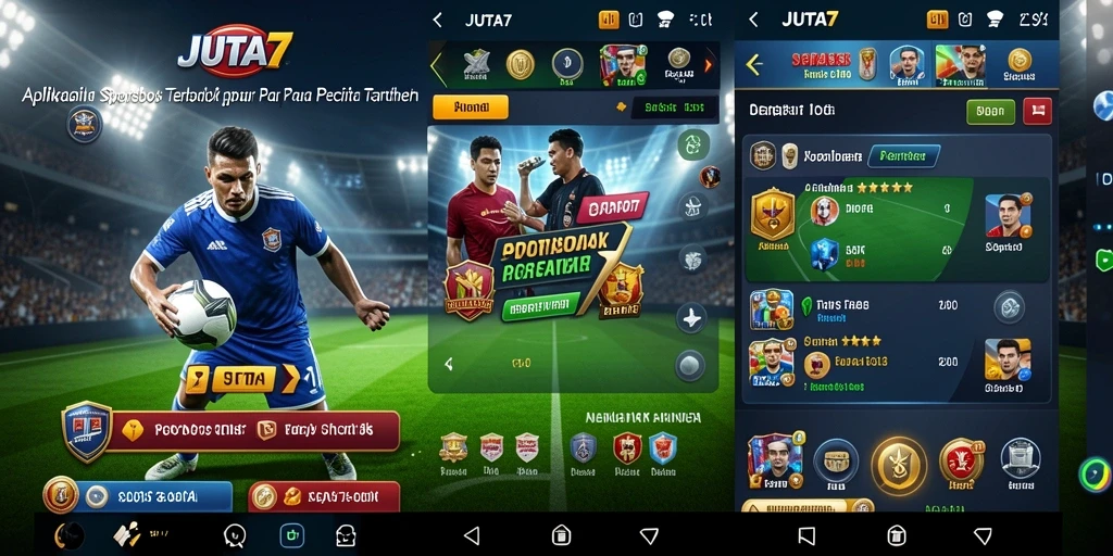 Tampilan gameplay di JUTA7 yang seru dan interaktif.