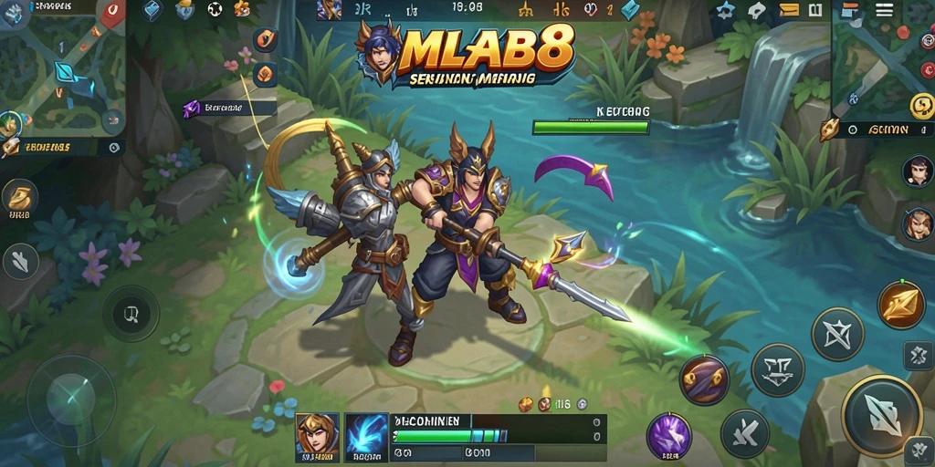 Screenshot MLBB8 menunjukkan aksi mendebarkan saat memancing.