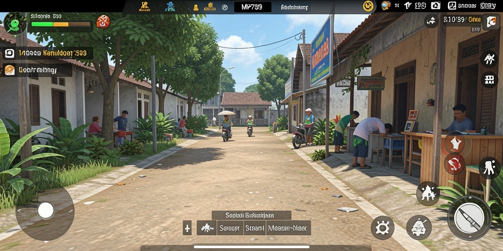 Tampilan gameplay menarik dan dinamis dari MVP789.