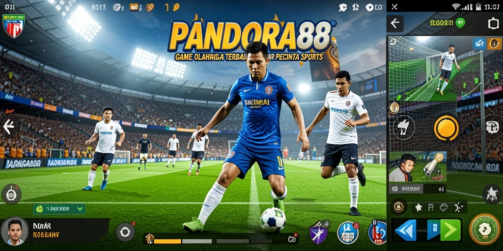 Tampilan gameplay seru dari PANDORA88 dalam olahraga yang mendebarkan.