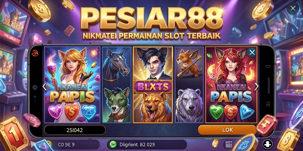 Tangkapan layar PESIAR88 menampilkan gameplay Slot yang mendebarkan.