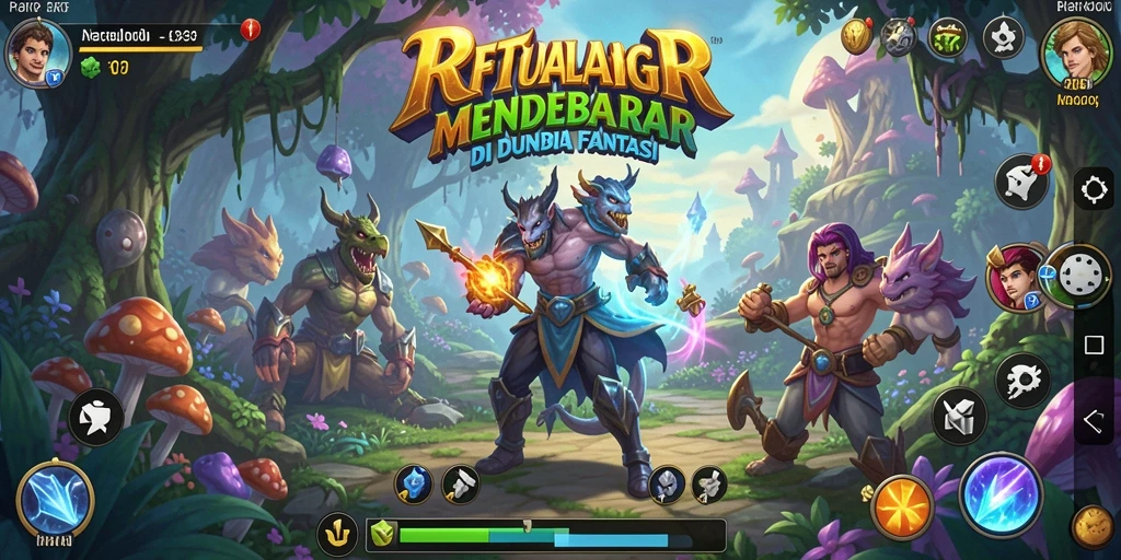 Tampilan gameplay <strong>RPRR</strong> yang menarik saat menjelajahi dunia petualangan.