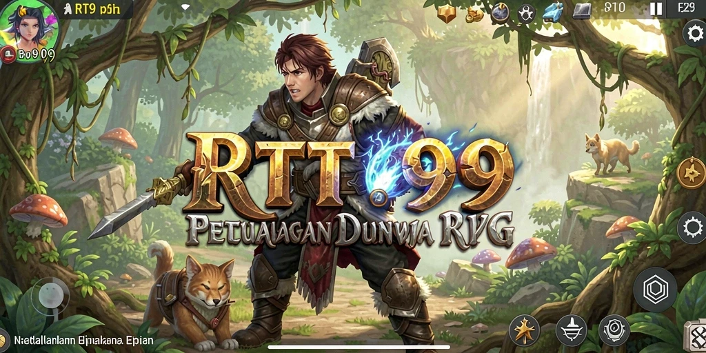Screenshot gameplay RT99 menampilkan aksi pertarungan yang intens.