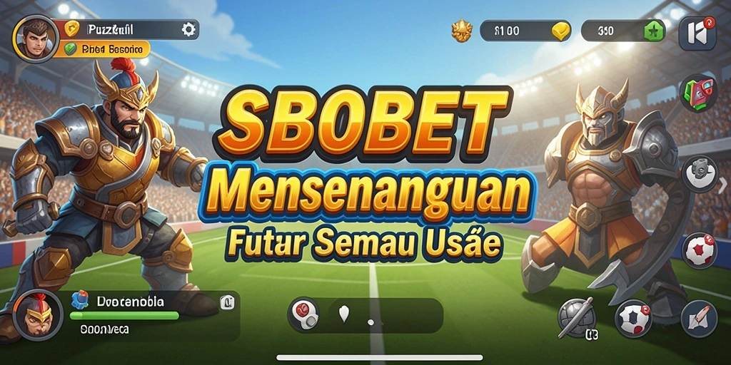 Screenshot utama SBOBET menampilkan gameplay Puzzle yang menyenangkan.