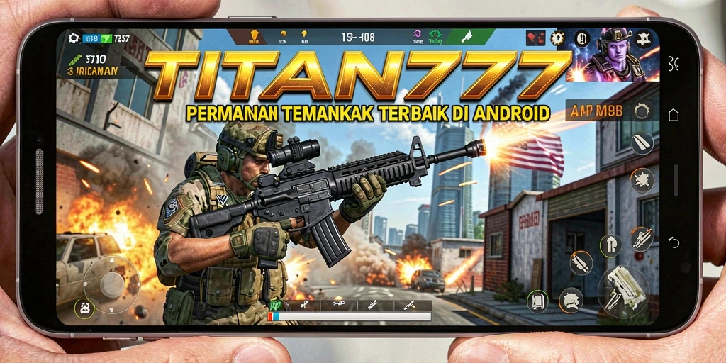 Tampilan aksi mendebarkan dari gameplay <strong>TITAN777</strong> yang penuh strategi.