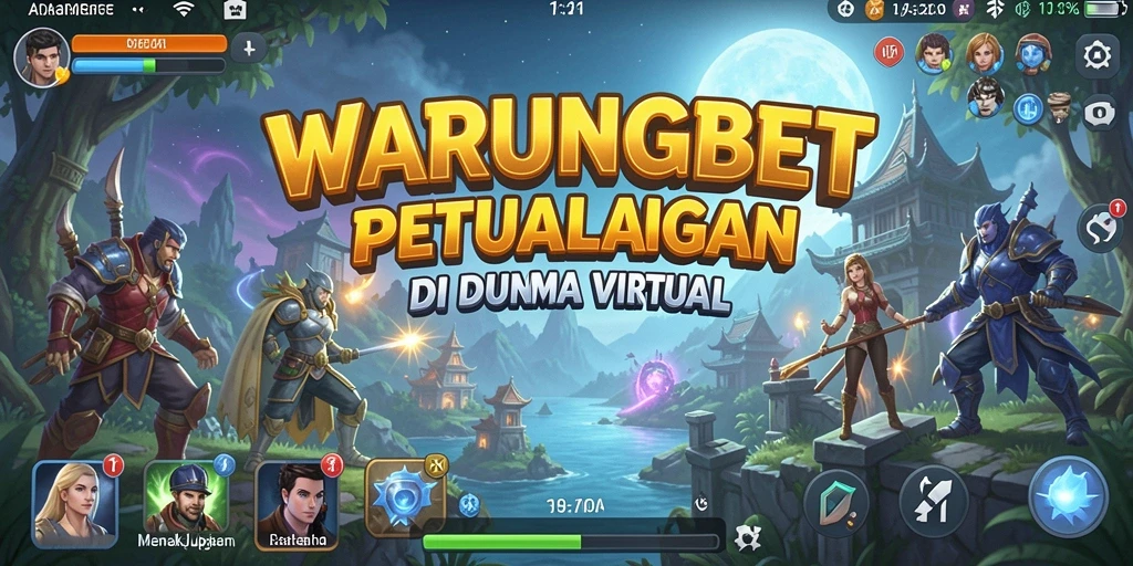 Tampilan gameplay WARUNGBET yang seru dan mendebarkan.