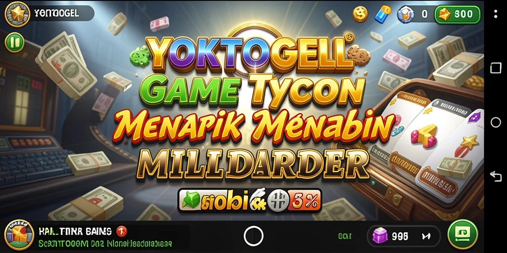 Tampilan gameplay YOKTOGEL yang mendebarkan dan penuh aksi Tycoon.